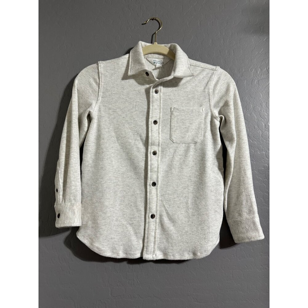 Market & Spruce Boys Knit Jacket/Heavyweight Shirt Size S 6/7 NWT